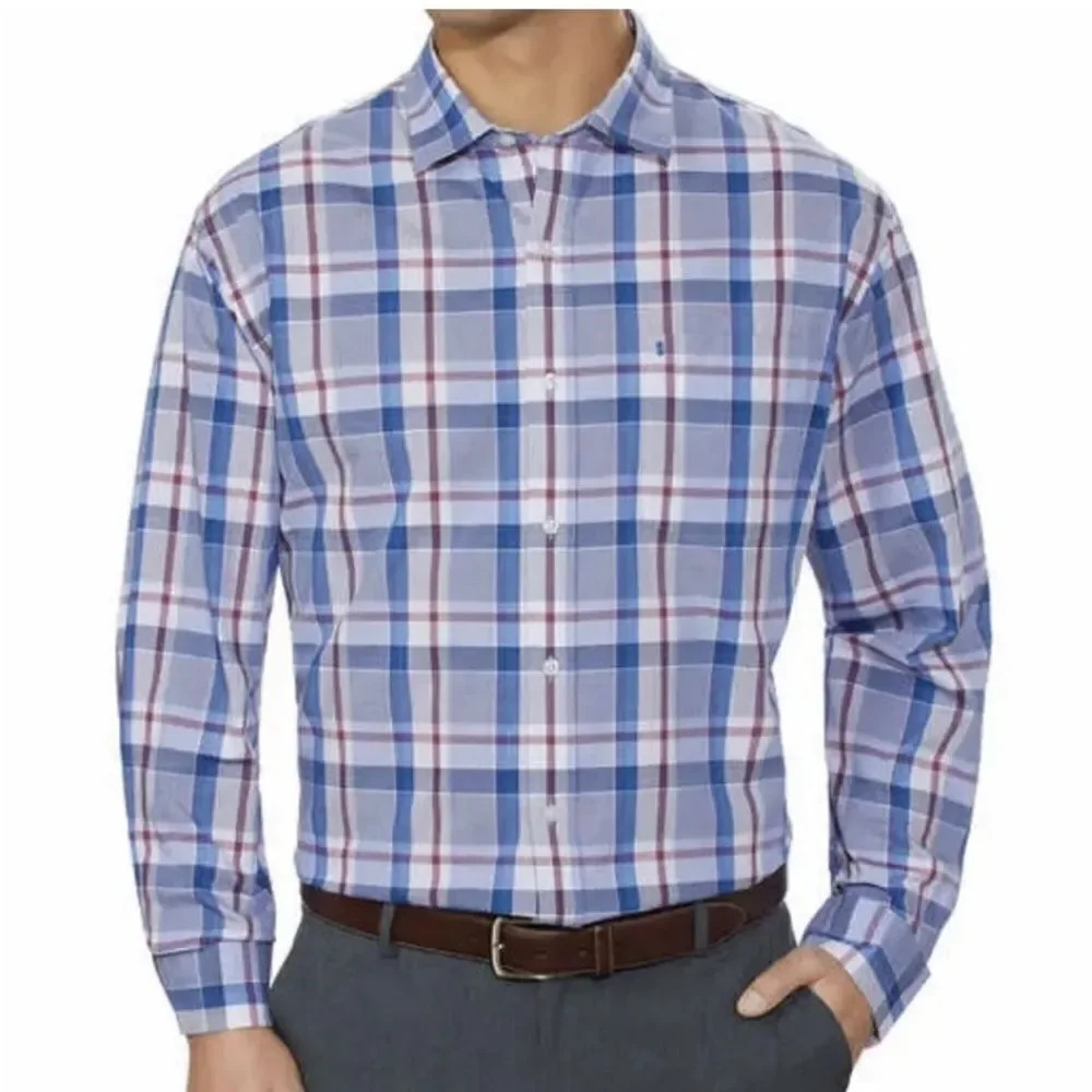 Izod Men’s 100% Cotton Dress Shirt - NWT Medium
